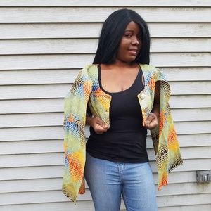 African Print Top